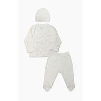 Bistyle Bistyle 3lü Zıbın Takım Morning Sun 13131 Ekru