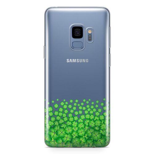 Samsung Galaxy S9 Kılıf Yoncalar Arka Kapak Koruma Desenli Full Koruyucu