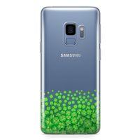 Samsung Galaxy S9 Kılıf Yoncalar Arka Kapak Koruma Desenli Full Koruyucu