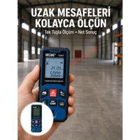 Profesyonel Lazer Metre Hassas Ölçüm Ve Dijital Ekran Yeni Nesil