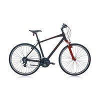 Carraro Sportive 224 28 Jant 24 Vites Şehir Bisikleti Siyah-Kırmızı 56 cm