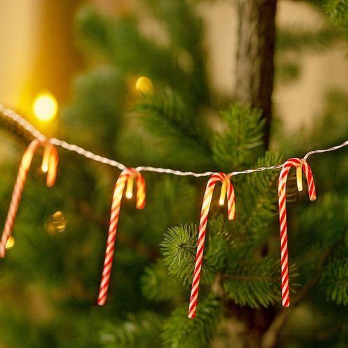 VIP GÜN IŞIĞI LED IŞIKLI ŞEKER ÇUBUK LED IŞIKLI BASTON ÇUBUK 1.70 METRE 10 DALLI PİLLİ LED IŞIK