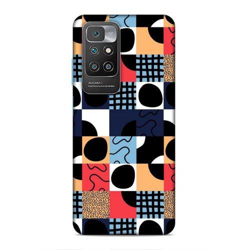 Xiaomi Redmi 10 Uyumlu Kılıf Insomnia (38) Neo Hybrid Kılıf Geometri