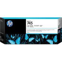 HP 745 Photo Black 300 ml. Fotoğraf Siyahı Orijinal Plotter Designjet Mürekkep Kartuşu (F9K04A)