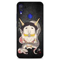 Lopard Xiaomi Redmi Note 7 Uyumlu Kılıf Tattoo's (50) Shockproof Kılıf Hannya Kijo Dövme