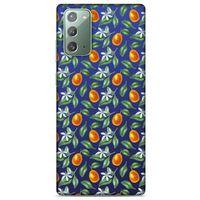 Frutix Kumkuat 01 Samsung Galaxy Note 20 Kılıf Desenli Silikon