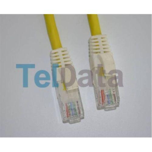 Teldata Tld-030yy Cat6 0.30mt Sarı Utp Patch Kablo