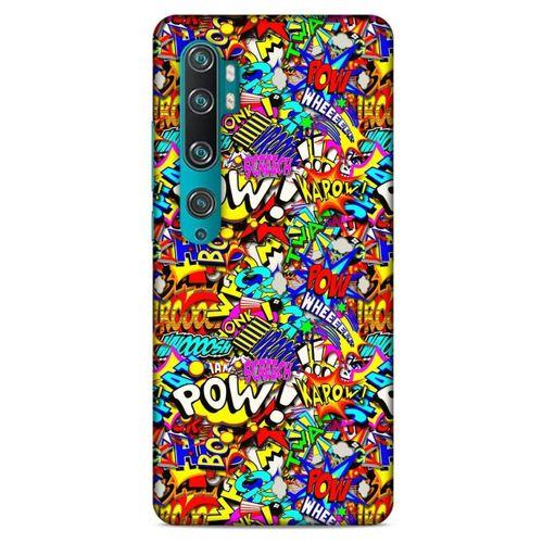 Graffitix (33) Desenli Silikon Kapak Xiaomi Mi Note 10 Pro Kılıf