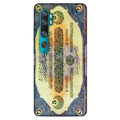 Xiaomi Mi Note 10 Uyumlu Kılıf Ottoman (38) Neo Hybrid Kılıf Osmanlı Kağıt Para