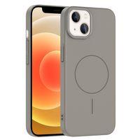 Apple iPhone 13 Kılıf M-safe Şarj Özellikli Zore Ruby Sert Kapak