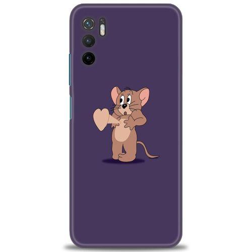 Xiaomi Poco M3 Pro Kılıf HD Baskılı Kılıf - Aşık Jerry + Tam Ekran Koruyucu