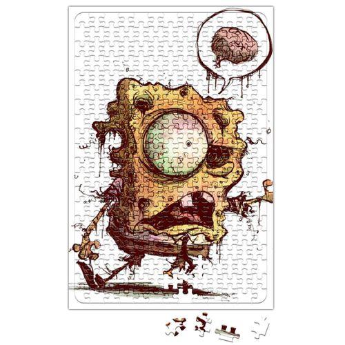 Zombie Sponge Bob Puzzle 240 Parça Yapboz