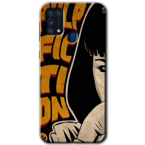 Samsung Galaxy M31 Kılıf Baskılı Kapak - Ucuz Roman +Tam Kaplayan Mat Seramik