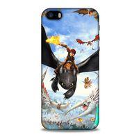 Apple Iphone 5S Kılıf Dragons (32) Soft Silikon Kılıf Ejderhanı Nasıl Eğitirsin
