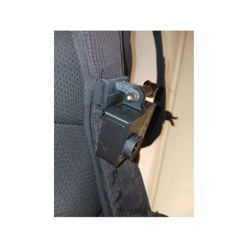 GoPro Sırt Çantası İçin 20mm Kayış Montaj Aparatı (Bu ürün Sadece Plastik parçadır - Almadan Önce Soru Sorabilirsiniz)