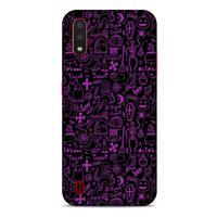 Samsung Galaxy A01 Uyumlu Kılıf Mor Delisi (20) Koruyucu Kılıf Boo