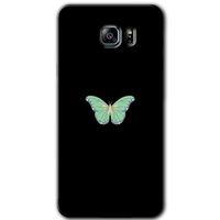 Galaxy Note 5 Kılıf HD Desen Baskılı Arka Kapak - Butterfly Tree