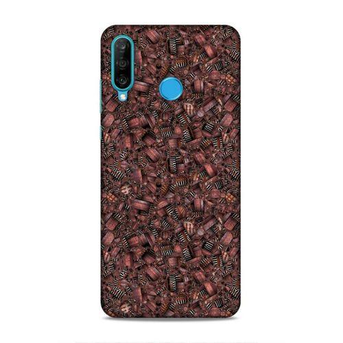Huawei P30 Lite Uyumlu Kılıf Utopia (15) Antişok Kılıf Yeşil Beyaz