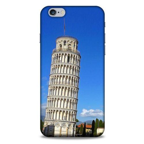 Apple Iphone 6S Plus Kılıf Dünya Mimarisi (21) Koruyucu Kapak Pisa Kulesi İtalya