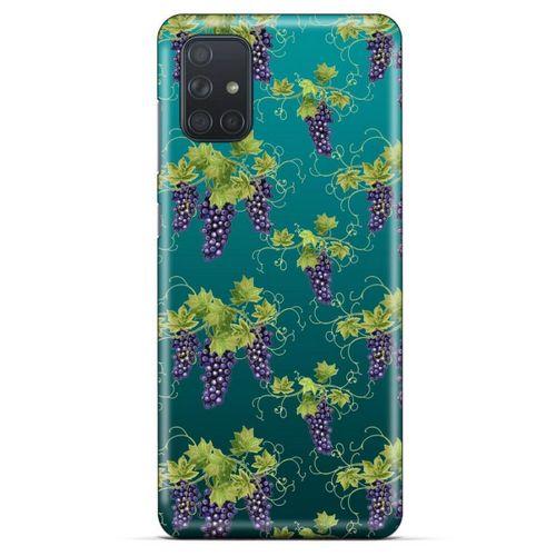 Frutix Üzüm 01 Samsung Galaxy M51 Kılıf Desenli Silikon