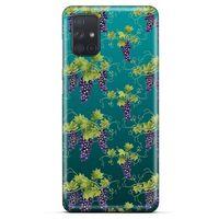 Frutix Üzüm 01 Samsung Galaxy M51 Kılıf Desenli Silikon