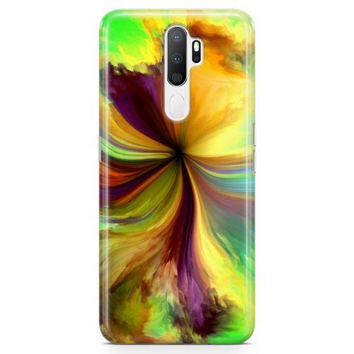 Oppo A5 2020 Kılıf Pisişik Renkler Arka Kapak Koruma Desenli Full Koruyucu