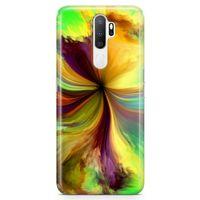 Oppo A5 2020 Kılıf Pisişik Renkler Arka Kapak Koruma Desenli Full Koruyucu