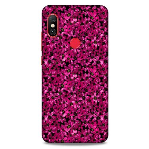 Xiaomi Redmi Note 6 Pro Uyumlu Kılıf Pembe Delisi (1) Kılıfı Çiçek