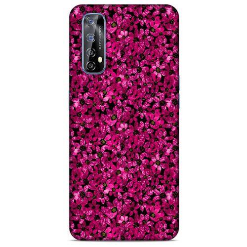 Realme 7 Uyumlu Kılıf Pembe Delisi (1) Kılıfı Çiçek