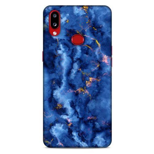 Samsung Galaxy A10s Uyumlu Kılıf Mavi Delisi (7) Telefon Kılıfı Mermer