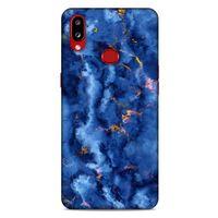 Samsung Galaxy A10s Uyumlu Kılıf Mavi Delisi (7) Telefon Kılıfı Mermer
