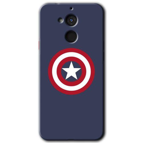 Potkal Hediye Fabrikası General Mobile GM 8 HD Baskılı Kılıf + 9D Tam Ekran Koruyucu - Captain!