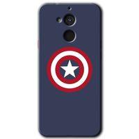 Potkal Hediye Fabrikası General Mobile GM 8 HD Baskılı Kılıf + 9D Tam Ekran Koruyucu - Captain!