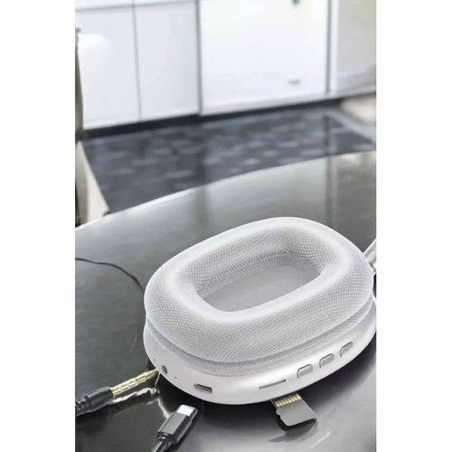 P9 Plus Kablosuz Kulak Üstü Bluetooth Kulaklık Beyaz Yüksek Ses Kaliteli