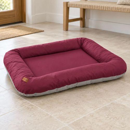 Kedi Köpek Yatağı Premium Su Geçirmez İmperteks Yatak · Bordo · S · 50 × 65 × 13 cm