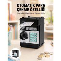 Para Kasası Görünümlü Elektronik Şifreli Kumbara