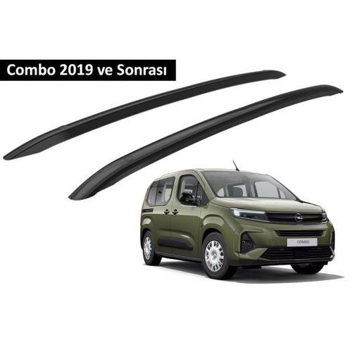 Opel Combo 2019 ve Sonrası Orjinal Tip OEM Tavan Çıtası (Siyah Renk)