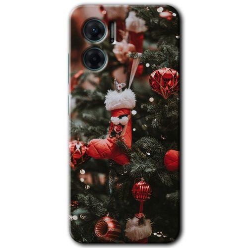 Xiaomi Redmi Note 11E HD Baskılı Kılıf + 9D Tam Ekran Koruyucu - Happy New Year