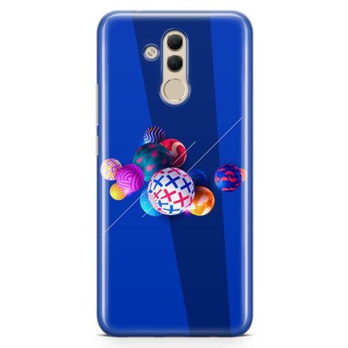 Huawei Mate 20 Lite Kılıf 3D Toplar Arka Kapak Koruma Desenli Full Koruyucu