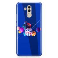 Huawei Mate 20 Lite Kılıf 3D Toplar Arka Kapak Koruma Desenli Full Koruyucu