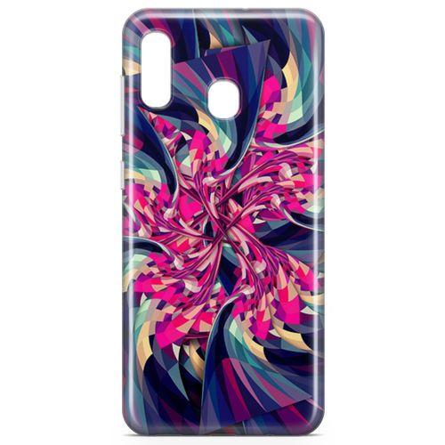 Samsung Galaxy A40 Kılıf Vantilatör Soyut Arka Kapak Koruma Desenli Full Koruyucu