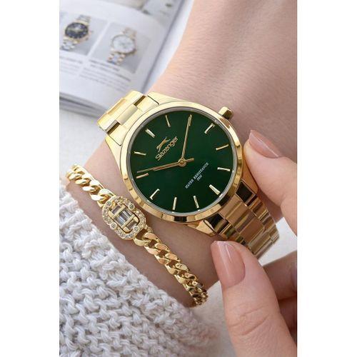 Slazenger Çelik Kordon 5 Atm Suya Dayanıklı 2 Yıl Garantili Kadın Kol Saati SL.1915.3.170