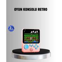 Retro Oyun Konsolu – 3.5 İnç Ekran, 666 Klasik Oyun, Tv Bağlantılı
