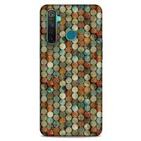 Geometrix 09 Oppo Realme 5 Pro Kılıf Silikon Kapak