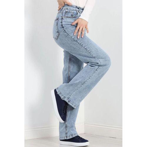 pilelistore Palazzo Kot Pantolon Açıkmavi