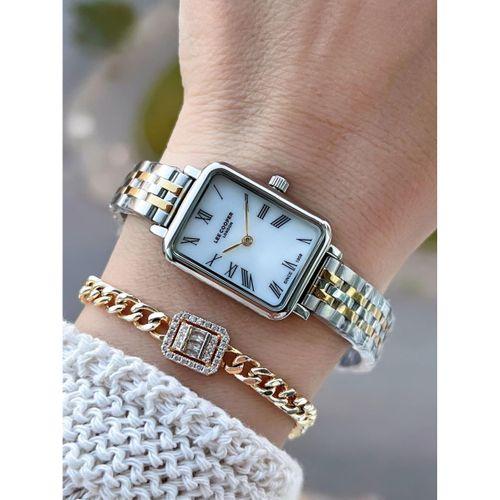 Lee Cooper Küçük Kasa Vintage Özel Tasarım 2 Yıl Garantili 3 Atm Kadın Kol Saati+Bileklik 08232.220