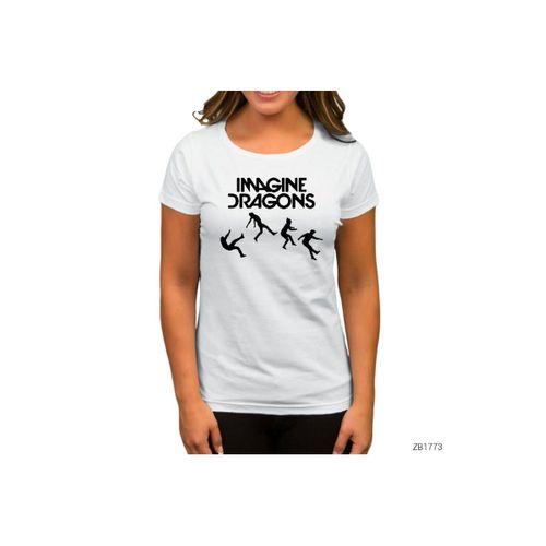 Imagine Dragons Fall Beyaz Kadın Tişört