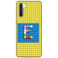 Lopard Oppo A91 Uyumlu Kılıf BloX (15) Antişok Kılıf E Harfi