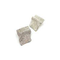 Taşlı Küpe - Beyaz