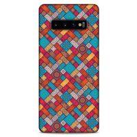 Ethnic Culture (29) Samsung Galaxy S10 Plus Kılıf Silikon Kapak Desenli